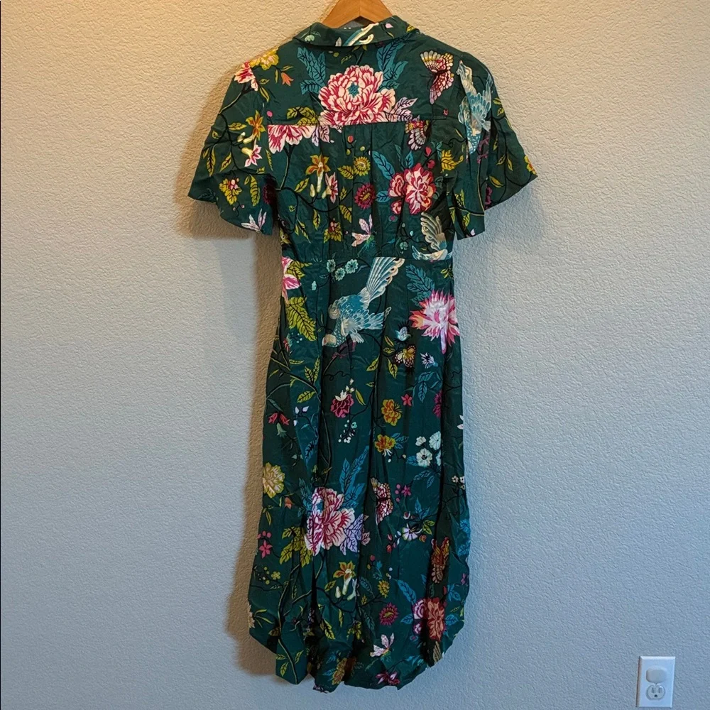 Anthropologie Floral Midi Dress - Picture 4 of 9